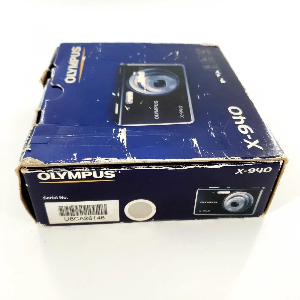 Olympus X-940 14.0MP Digital Camera Silver Brand New Open/Damaged Box